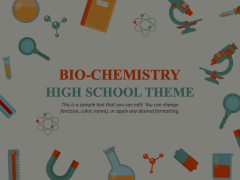 Biochemistry for High School Animated Presentation - SketchBubble