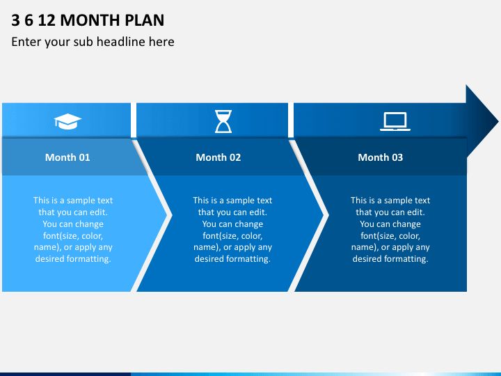 3 6 12 Month Plan Slide 1
