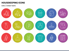 Housekeeping Icons PowerPoint Slide 4