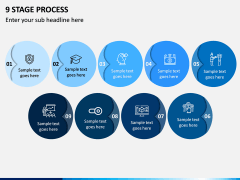 9 Stage Process PPT Slide 1