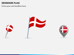 Denmark Flag PPT Slide 1