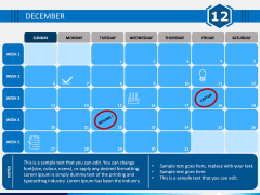 Planner Calendar 2020 PPT Slide 12
