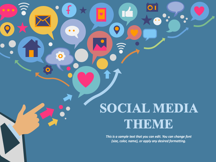 Social Media Theme - Free Download PPT Slide 1