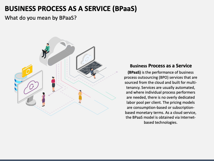 Business Process as a Service (BPaaS) PPT Slide 1