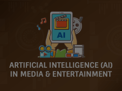 AI in Media and Entertainment Animated Presentation - SketchBubble