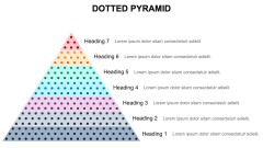 Dotted Pyramid PPT Slide 5
