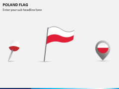 Poland Flag PPT Slide 1