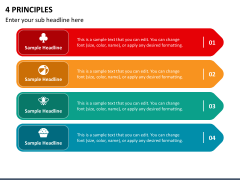 4 Principles PowerPoint Template - PPT Slides