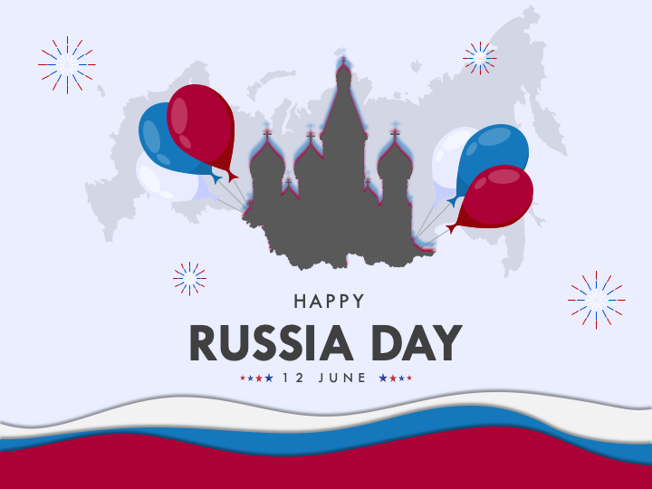 Russia Day PPT Slide 1