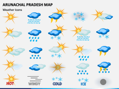 Arunachal Pradesh Map PPT Slide 9