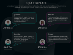 Q&A Template Animated Presentation - SketchBubble