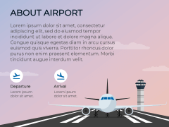 Free - Airport Presentation Theme for PowerPoint and Google Slides