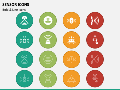 Sensor Icons PPT Slide 1