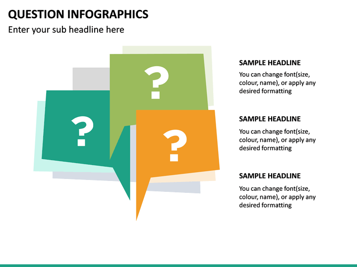 Question Infographics PowerPoint Template | SketchBubble