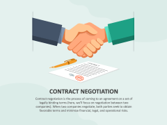 Contract Negotiation PPT Slide 1