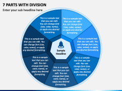 7 Parts with Division PPT Slide 1