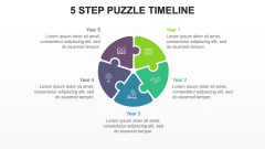 Puzzle Timeline PPT Slide 8