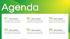 Green Yellow Presentation Theme PPT Slide 2