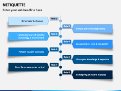 Netiquette PowerPoint Template - PPT Slides