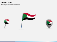 Sudan Flag PPT Slide 1