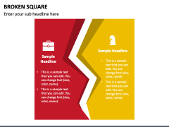 Broken Square PPT Slide 2