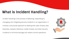 Incident Handling PPT Slide 2