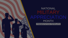 National Military Appreciation Month Animated Presentation - SketchBubble