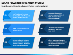 Solar-Powered Irrigation System PowerPoint Template and Google Slides Theme