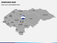 Honduras Map PPT Slide 3