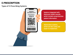 E-Prescription PowerPoint and Google Slides Template - PPT Slides