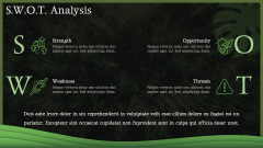 Green Ground Background Theme PPT Slide 6