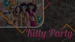 Kitty Party Theme Animated Presentation - SketchBubble