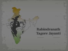 Rabindranath Tagore Jayanti Animated Presentation - SketchBubble