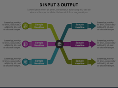 3 Input 3 Output Animated Presentation - SketchBubble