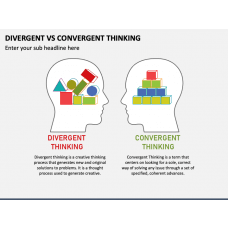 Diverge Converge PowerPoint and Google Slides Template - PPT Slides