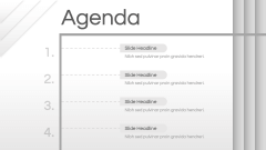 Minimalist Grey Theme PPT Slide 2