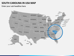 South Carolina Map PPT Slide 5