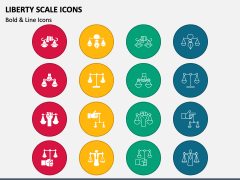 Liberty Scale Icons PPT Slide 1