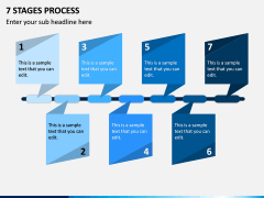 7 Stages Process PPT Slide 1