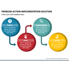 Problem Solution Action PowerPoint Template - PPT Slides