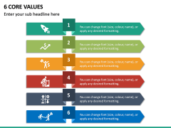 6 Core Values PPT Slide 2