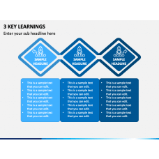 3 Key Drivers PowerPoint Template - PPT Slides | SketchBubble