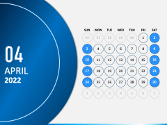 Calendar 2022 T3 PPT Slide 5