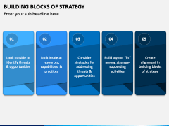 Building Blocks of Strategy PowerPoint Template - PPT Slides