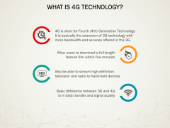 4G Technology PowerPoint and Google Slides Template - PPT Slides