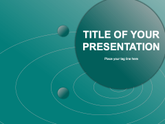 Animated Sphere Background PPT Slide 2