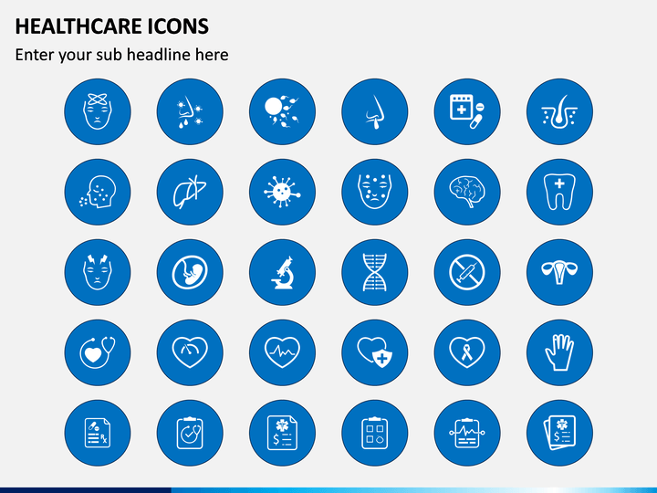 Healthcare Icons PowerPoint Template | SketchBubble