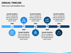 Annual Timeline PPT Slide 3