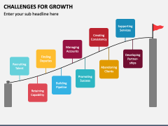 Challenges for Growth PowerPoint Template and Google Slides Theme