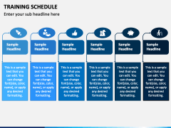 Training Schedule PowerPoint and Google Slides Template - PPT Slides